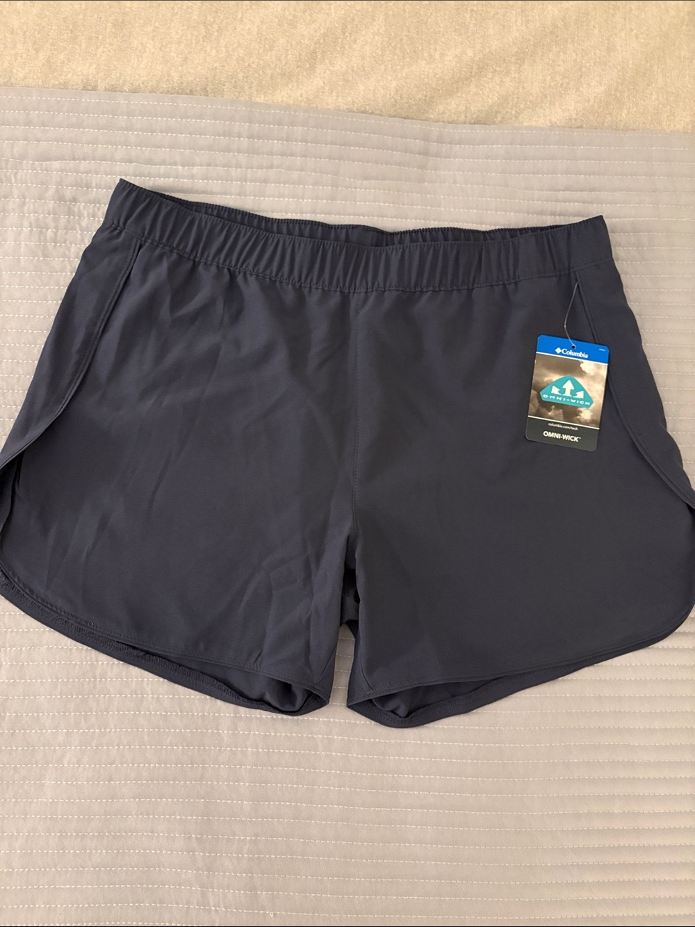Columbia Navy Athletic Omni-Wick Shorts